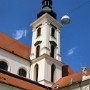 Kostel sv. Tomáše na Moravském náměstí.