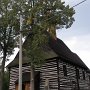 Dřevěný kostelík v Maršíkově.