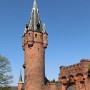 Věž Červeného zámku v Hradci nad Moravicí.