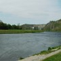 Pohled na řeku Vltavu.