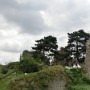 Pohled na zbytek hradu.