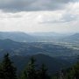 Pohled z vrcholku směrem na Frýdlant nad Ostravicí.