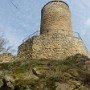 Věž hradu Cimburk.