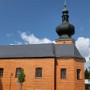 Dřevěný kostel v obci Srní.