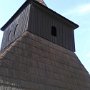 Dřevěná zvonice kostela sv. Víta.