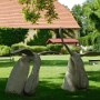 Zámecký park v Kladně zdobí i tyto sochy.