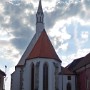 Kostel sv. Víta  na náměstí v Soběslavi.