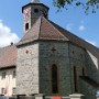 Kamenný kostel v Haidmühle.