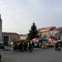 Vánoční trhy na náměstí v Uherském Hradišti.