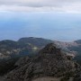 Pohled z vrcholku Monte Capanne.
