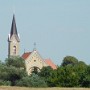 Kostel ve Vysoké pri Morave.