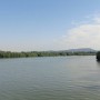 Pohled na řeku Dunaj.