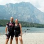 S Irmískem u Lago di Cavedine.