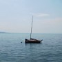 Pohled na klidné vody Lago di Garda.