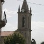 Věžička kostela v Zonze.