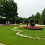 Zámecký park v Schönbrunnu.