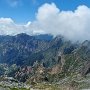 Pohled z vrcholu Pico Ruivo.