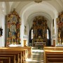 Kostel hl. Leonhard v Ried im Oberinntal.